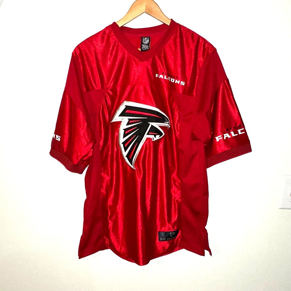 Atlanta Falcons NFL Football Jersey Red Black Size Medium